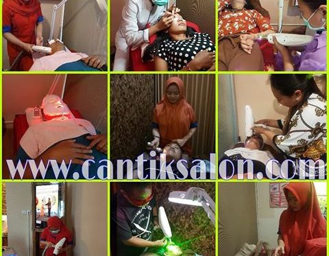 Setrika wajah CanTik salon Bali
